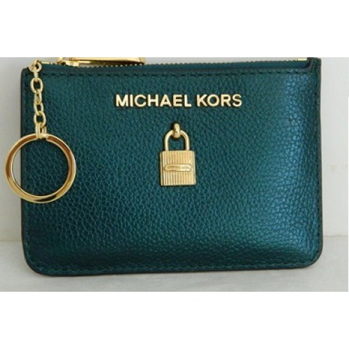 Michael kors hotsell teal leather purse